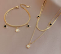 316L Stainless Steel Multilayer Star Charm Jewelry Set